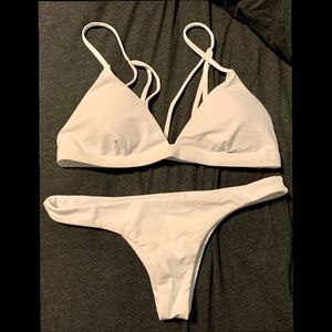 Zaful White Bikini Set